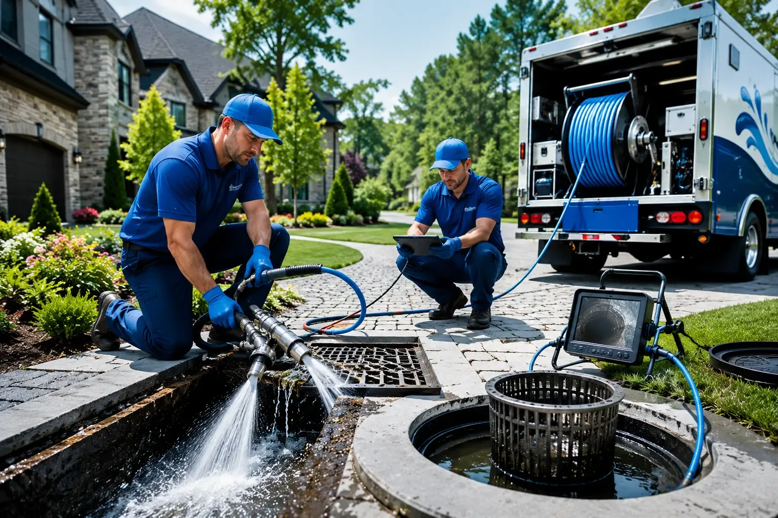Local outdoor drain cleaning professionals in Potomac, MD